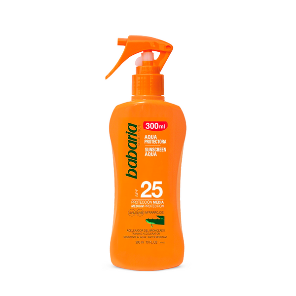 SPRAY AQUA PROTECTOR SOLAR ALOE F-25