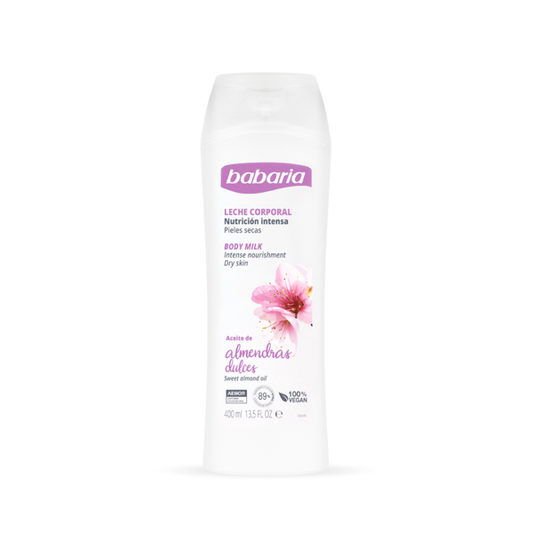 BODY MILK ACEITE DE ALMENDRAS DULCES 400 ml.