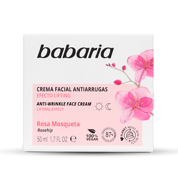 CREMA FACIAL ANTIARRUGAS ROSA MOSQUETA 50 ml.