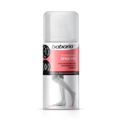 DESODORANTE SPRAY PIES 150 ml.