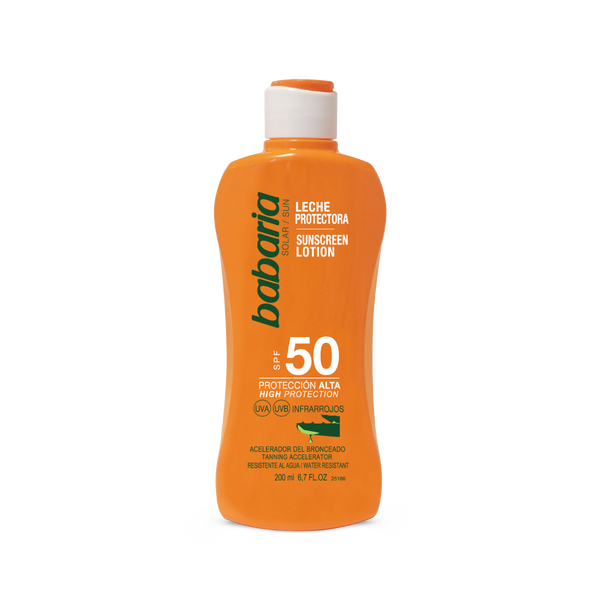 LECHE PROTECTOR SOLAR ALOE F-50